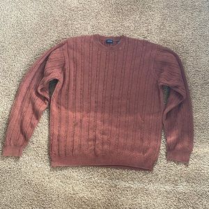Rusty brown color sweater